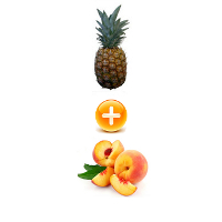 e-Liquid Ananas Pfirsich 10 ml